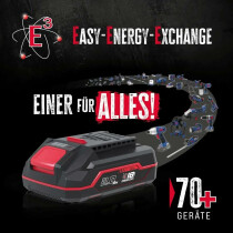 GÜDE Starterset System E³ Ladegerät + 18V E³ Akku 4.0 Ah LGAP 18-3040 P