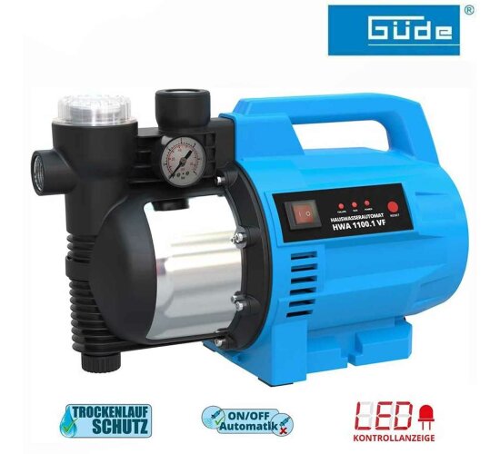 Güde Hauswasserautomat HWA 1100.1 VF  Gartenpumpe