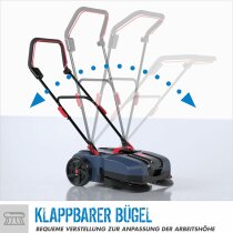 Güde Akku Kehrmaschine GKM 18-401-30 mit Akku 4.0 Ah 18V E³ Serie,