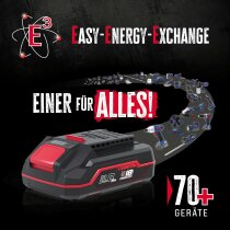 Güde Akku Kehrmaschine GKM 18-401-30 mit Akku 4.0 Ah 18V E³ Serie,