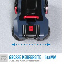 Güde Akku Kehrmaschine GKM 18-401-30 mit Akku 4.0 Ah 18V E³ Serie,