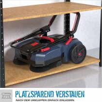 Güde Akku Kehrmaschine GKM 18-401-30 mit Akku 4.0 Ah 18V E³ Serie,