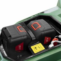 Güde Akku Rasenmäher 40V 430/40-8 + 2x 4,0 Ah Akku 2x Ladegerät 43 cm