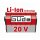 Ersatz Akku 20V AP 20-40.1 für Güde Rasenmäher 330/20-4 / -6