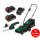 PARKSIDE Gartenset Rasenmäher PRMA 20-Li, 2 Akkus + Gras und Strauchschere