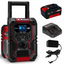 Einhell Akku-Baustellenradio TE-CR 18 Li DAB+/FM/BT mit...