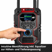 Einhell Akku-Baustellenradio TE-CR 18 Li DAB+/FM/BT ohnet Akku