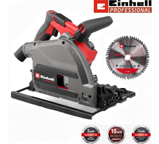 Einhell Tauchsäge TP-PS 18/165 Li BL - ohne Akku / Ladegerät