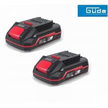Güde Twinpack ProVolt APPV 18-20 2 x Akku AP18 / 2.0...