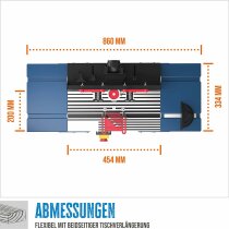 Oberfräsentisch OFT 855 für Oberfräsen mit...