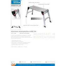 Güde Aluminium Arbeitsplattform GAAP 760