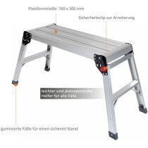 Güde Aluminium Arbeitsplattform GAAP 760