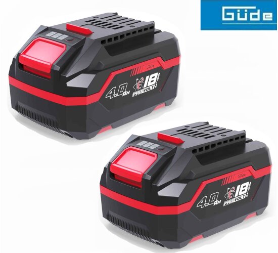 Güde Twinpack ProVolt APPV 18-40 Akku AP18 / 4.0 Ah 18V Akkupack