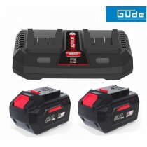 GÜDE Starter-Kit Doppelladegerät 2-18-30 &...