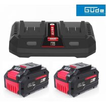 GÜDE Starter-Kit Doppelladegerät 2-18-30 &...