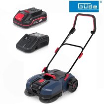 Güde Akku Kehrmaschine GKM 18-0 mit Akku 2.0 Ah 18V...