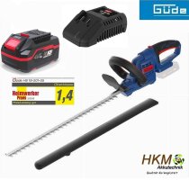 Güde Heckenschere HS 18 + Akku 4.0 Ah & 3A...