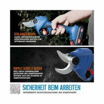 Güde Gartenset  Astkettensäge + Astschere 18V, Akku 2.0 Ah + Ladegerät, 18V