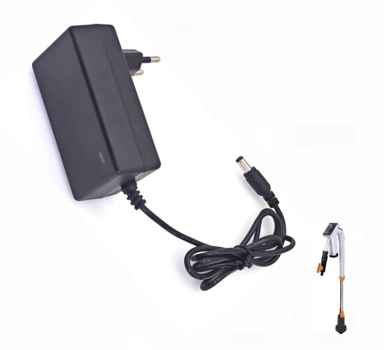 Ladegerät 12V - 2 A für Güde Akku Regenfasspumpe RFP 12-201-04