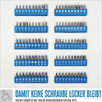 Güde Steckschlüssel und Bitsatz GSB 130 (130-teiliges Werkzeugset