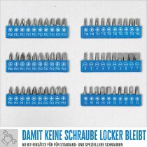 Güde Werkzeugkoffer GWZK 104 (104-tlg. Steckschlüssel, Ringschlüssel, Bits