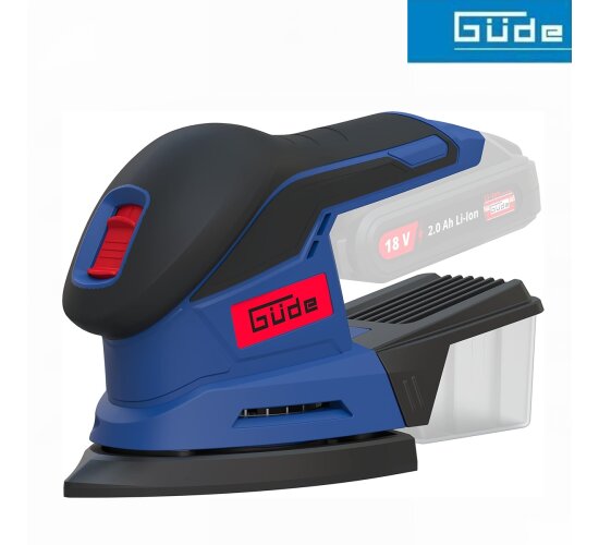 Güde Akku Deltaschleifer DS 18-0 18V Solo ohne Akku / Ladegerät
