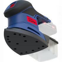 Güde Akku Deltaschleifer DS 18-0 18V mit Akku 2.0 Ah / Ladegerät
