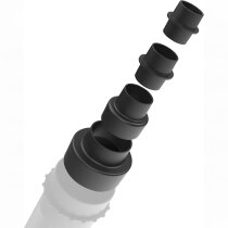 Adapter 4 Teilig / 100 60 40 34 28 mm - Absauganlage Reduzierstücke