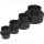 Adapter 4 Teilig / 100 60 40 34 28 mm - Absauganlage Reduzierstücke