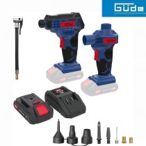 Güde 18V Akku Kompressor u. Luftpumpenset KLS 18-0...