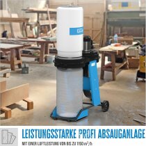 Güde Absauganlage GAA 65.1 (550 W, Luftleistung 1150 m³/h,