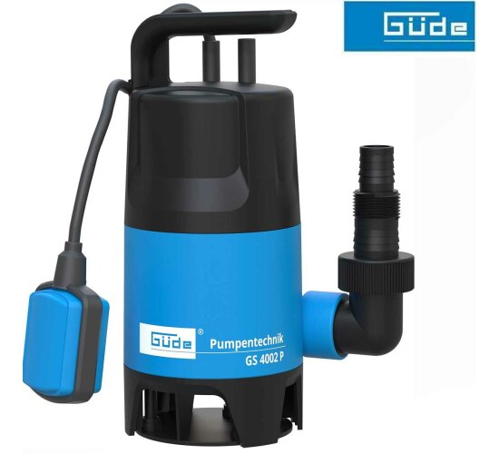 GÜDE Schmutzwassertauchpumpe GS 4002 P  7500 l/h  400 W