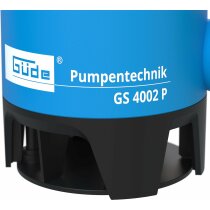 GÜDE Schmutzwassertauchpumpe GS 4002 P  7500 l/h  400 W