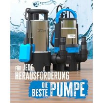 GÜDE Schmutzwassertauchpumpe GS 4002 P  7500 l/h  400 W