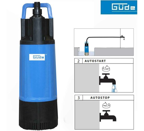 GÜDE Drucktauchpumpe GDT 1200 Automatik 6000 l/h 1200 W