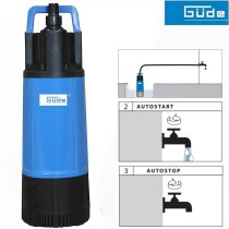 GÜDE Drucktauchpumpe GDT 1200 Automatik 6000 l/h 1200 W