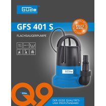 Güde Flachsaugerpumpe GFS 401 S 7000 l/h 400 W