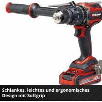 Einhell Professional 18V Schlagbohrschrauber TP-CD 18/120 BL Akku 6.0 Ah Boostcharger 6 A SF Koffer