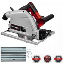 Einhell Tauchsäge TE-PS 165 1.200 Watt + Führungsschiene 2 x 1m Systainer