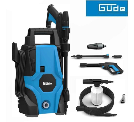 Güde Hochdruckreiniger GHD 1400-105, 1400 W, 105 bar mit Zubehör