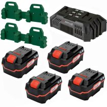 PARKSIDE 4 x Akku PAP 20 A3 - 4.0 Ah 20V...