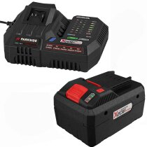 PARKSIDE PERFORMANCE 20V Smart-Akku PAPS 208 8.0 Ah + Ladegerät PLGS 2012