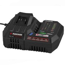 PARKSIDE PERFORMANCE 20V Smart-Akku PAPS 208 8.0 Ah + Ladegerät PLGS 2012