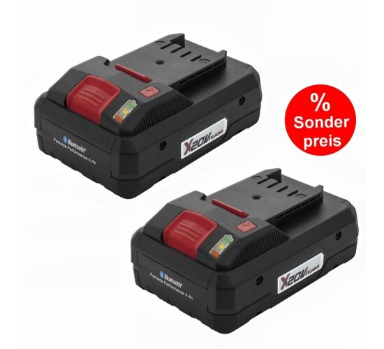 Parkside Twinpack Akku 20V - 4.0 Ah PAPS 204 Smart ( 2 Akkus)