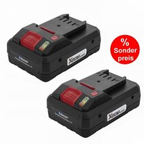 Parkside Twinpack Akku 20V - 4.0 Ah PAPS 204 Smart ( 2...