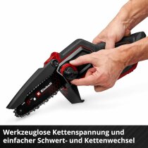 Einhell Ast Kettensäge  GP-PS 18/20 Li BL-Solo Automatische Kettenschmierung