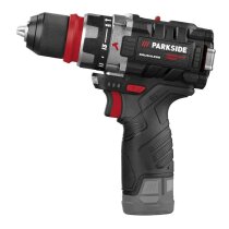PARKSIDE PERFORMANCE 12V Akku-Schlagbohrschrauber PSBSAP 12 + Bosch Bitset 10 tlg.