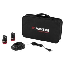 PARKSIDE PERFORMANCE 12V Akku-Bohrschrauber PBSPA, Schlagschrauber PDSSAP 2x Akku 2 Ah