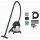 Parkside Nass-/Trockensauger PWD 12-1200W Haus Hobby Garten Werkstatt