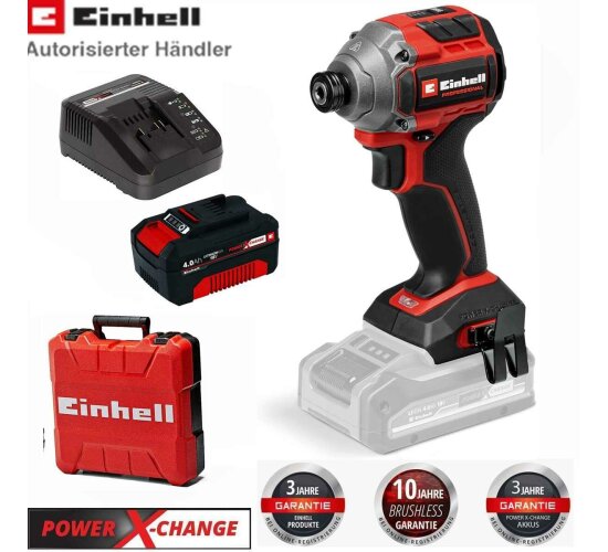 Einhell Akku-Schlagschrauber TP-CI 18/250-C Li BL 250 Nm, Akku 4.0 Ah, Koffer